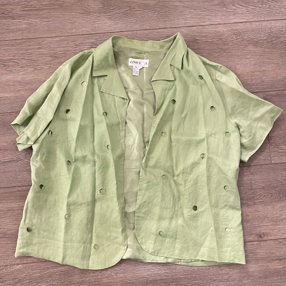 Lino USA Linen Button Up